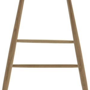 Høj Skammel 46,5x28x64 cm Naturolieret Eg